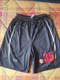 Pantaloncini gara basket EA7