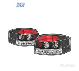 FANALI PER AUDI A3 8P 03-08 LED SFONDO NERO