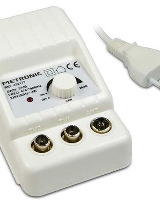 Metronic 432187 amplificatore tv da interno