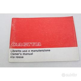 MANUALE USO E MANUTENZIONE CAGIVA ALA ROSSA 350