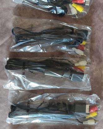 Cavo Audio Video AV Composito RCA da 1,8 Metri per