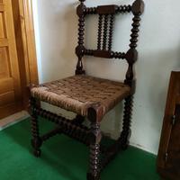 Coppia di sedie vintage 