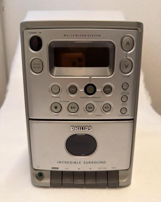 Stereo Philips MC115 CD Cassette AUX