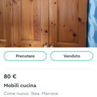 Mobili da appendere cucina