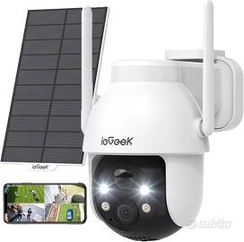 ieGeek 2K Wi-Fi Esterno PTZ Solare IP65