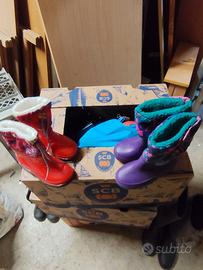 Stivali da neve con il pile da bambino/ a n 24