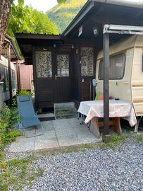 Roulotte con casetta