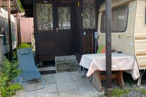 Roulotte con casetta