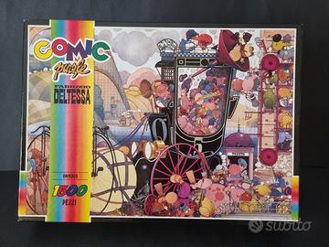 Comic Puzzle "Omnibus" F. del Tessa /Quipos RARO