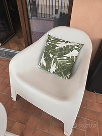 Set 2 poltrone da esterno Ikea