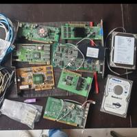 Componenti PC usati, schede PCI AGP ATI + HDD IDE