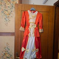 Vestito carnevale damigella