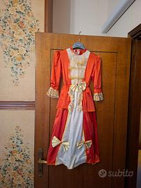 Vestito carnevale damigella