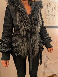 Soprabito Just Cavalli pelliccia di volpe