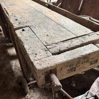 Tavolo da falegname anticon