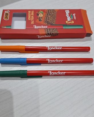 3 penne loacker da collezione 