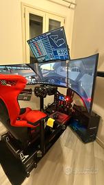 Simulatore di guida professionale completo