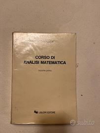 Corso di analisi matematica Vol 1 Fedele Liguori