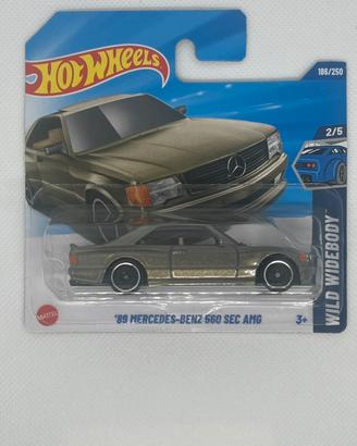 Mercedes Benz 560 amg 1989 hot wheels mattel