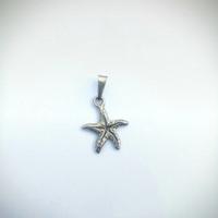 Ciondolo pendaglio stella marina argento 800