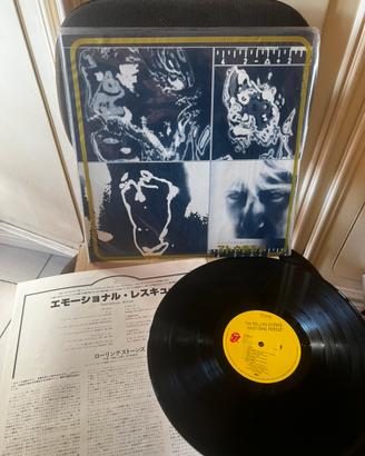 Lp the rolling stones emotional rescue 1980 JAP
