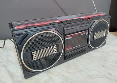 registratore boombox Philips D8040 anni 80