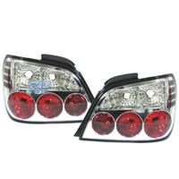 FANALI PER SUBARU IMPREZA 08-12 ROSSO CROMATO