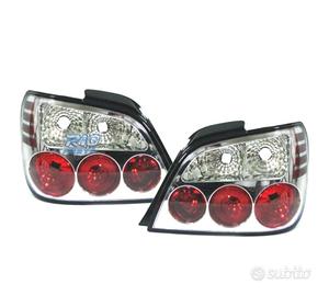 FANALI PER SUBARU IMPREZA 08-12 ROSSO CROMATO