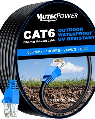 Cavo di rete CAT6 per esterni 30m