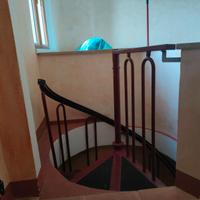 Scala a chiocciola in ferro, modulare