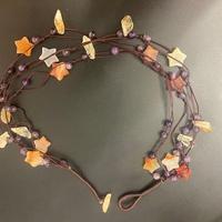 Collana artigianale con pietre naturali