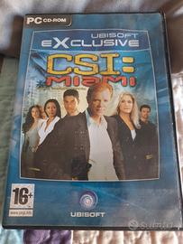 Gioco pc cd-rom - csi: miami - ubisoft