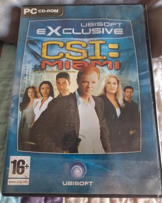 Gioco pc cd-rom - csi: miami - ubisoft
