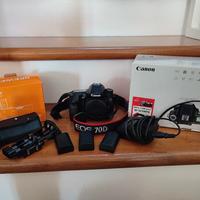Canon Eos 70d +accessori