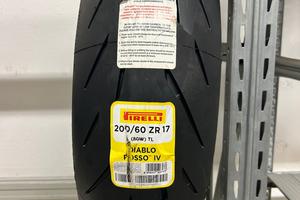 PIRELLI ROSSO IV 200/60 SOLO POSTERIORE
