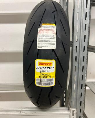 PIRELLI ROSSO IV 200/60 SOLO POSTERIORE