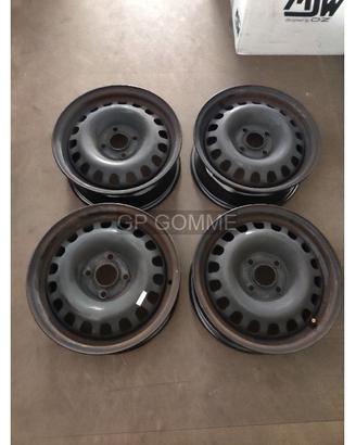4 Cerchi Ferro 14 pollici Opel Opel