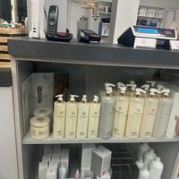 Cassa reception da salone in legno-completa