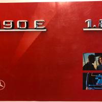 Mercedes 190 E 1.8 dépliant / brochure