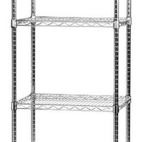 Scaffale Acciaio inox 4 ripiani