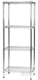 Scaffale Acciaio inox 4 ripiani