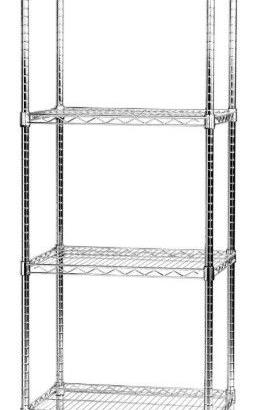 Scaffale Acciaio inox 4 ripiani