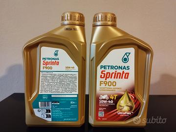 Olio motore moto Petronas Sprinta F900 10W40 4 fla