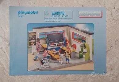  Playmobil Lego City Life aula  9455.