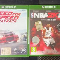 Need For Speed Payback +NBA 2K16 (Xbox One)