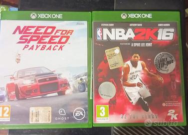 Need For Speed Payback +NBA 2K16 (Xbox One)