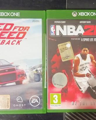 Need For Speed Payback +NBA 2K16 (Xbox One)