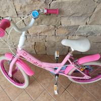 BICI PRINCIPESSE DISNEY 16" + FROZEN MONOPATTINO