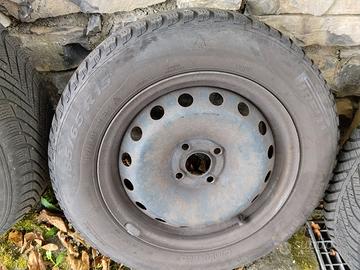 2 ruote invernali complete Pirelli FIAT