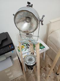 lampada da terra con, fanale anni 40./50